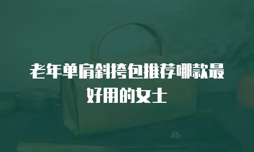 老年单肩斜挎包推荐哪款最好用的女士
