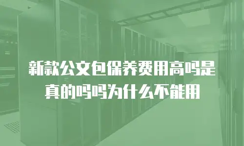 新款公文包保养费用高吗是真的吗吗为什么不能用