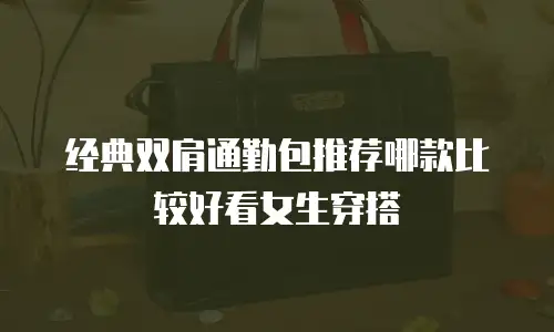 经典双肩通勤包推荐哪款比较好看女生穿搭
