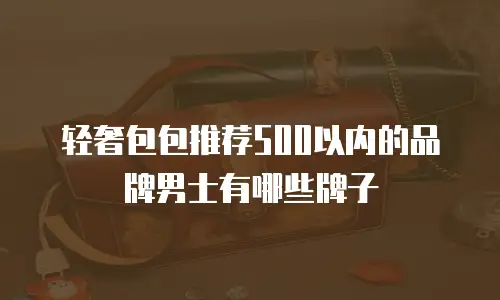 轻奢包包推荐500以内的品牌男士有哪些牌子