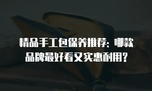 精品手工包保养推荐: 哪款品牌最好看又实惠耐用?