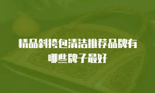 精品斜挎包清洁推荐品牌有哪些牌子最好