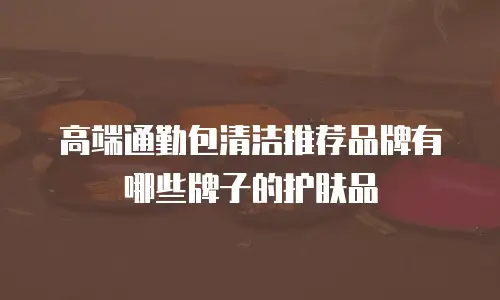 高端通勤包清洁推荐品牌有哪些牌子的护肤品