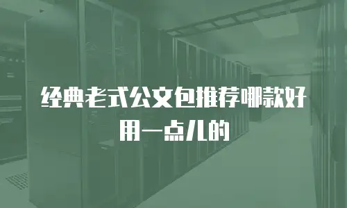 经典老式公文包推荐哪款好用一点儿的