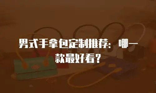 男式手拿包定制推荐：哪一款最好看？