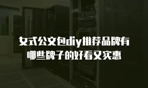 女式公文包diy推荐品牌有哪些牌子的好看又实惠