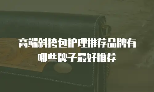 高端斜挎包护理推荐品牌有哪些牌子最好推荐