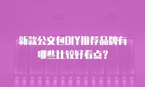 新款公文包DIY推荐品牌有哪些比较好看点？