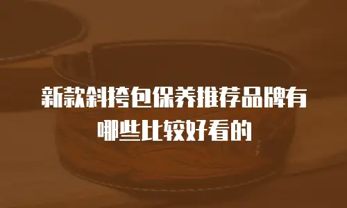 新款斜挎包保养推荐品牌有哪些比较好看的