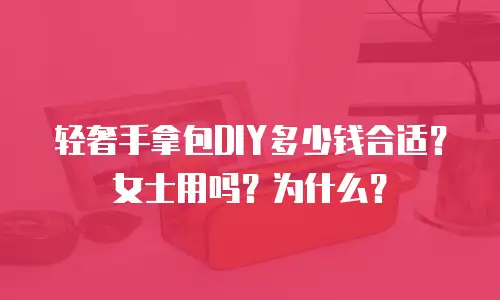 轻奢手拿包DIY多少钱合适？女士用吗？为什么？