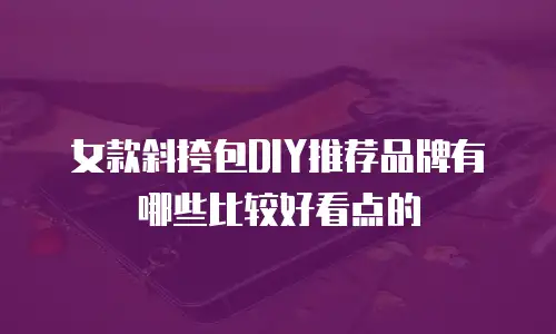 女款斜挎包DIY推荐品牌有哪些比较好看点的