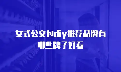 女式公文包diy推荐品牌有哪些牌子好看