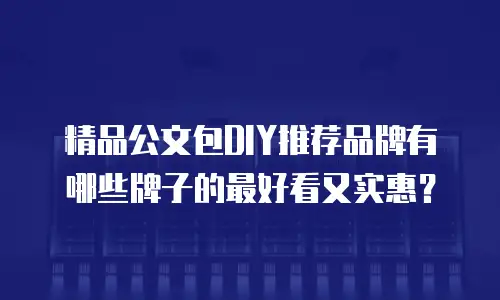 精品公文包DIY推荐品牌有哪些牌子的最好看又实惠？