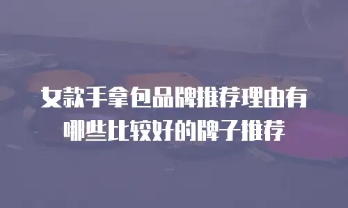女款手拿包品牌推荐理由有哪些比较好的牌子推荐