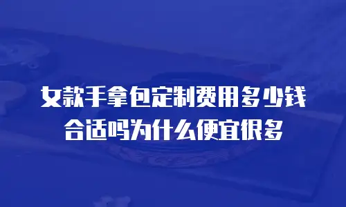 女款手拿包定制费用多少钱合适吗为什么便宜很多