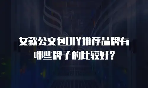 女款公文包DIY推荐品牌有哪些牌子的比较好？