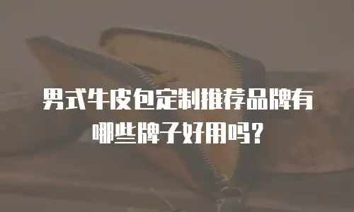 男式牛皮包定制推荐品牌有哪些牌子好用吗？