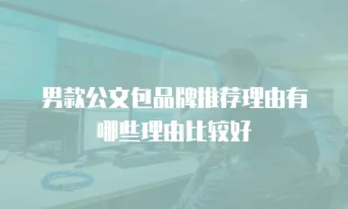 男款公文包品牌推荐理由有哪些理由比较好