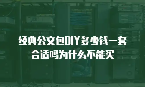 经典公文包DIY多少钱一套合适吗为什么不能买