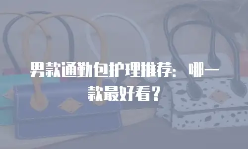 男款通勤包护理推荐：哪一款最好看？