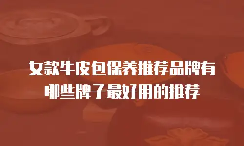 女款牛皮包保养推荐品牌有哪些牌子最好用的推荐