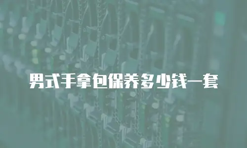 男式手拿包保养多少钱一套