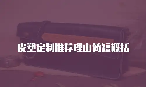 皮塑定制推荐理由简短概括