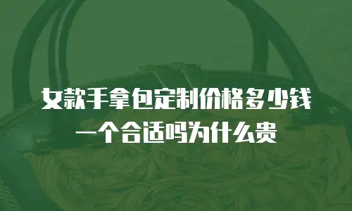 女款手拿包定制价格多少钱一个合适吗为什么贵