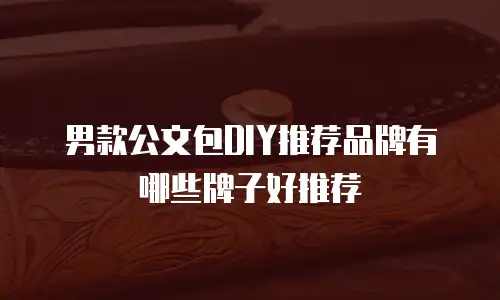 男款公文包DIY推荐品牌有哪些牌子好推荐