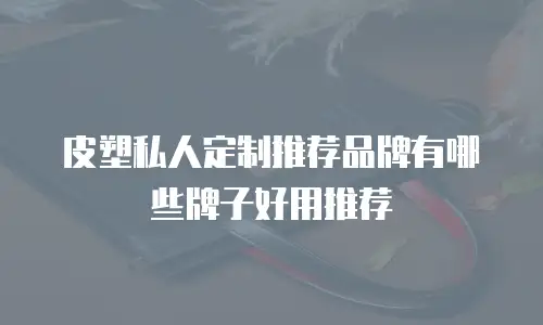 皮塑私人定制推荐品牌有哪些牌子好用推荐