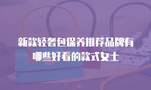 新款轻奢包保养推荐品牌有哪些好看的款式女士