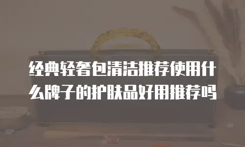 经典轻奢包清洁推荐使用什么牌子的护肤品好用推荐吗