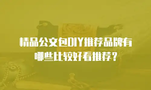 精品公文包DIY推荐品牌有哪些比较好看推荐？