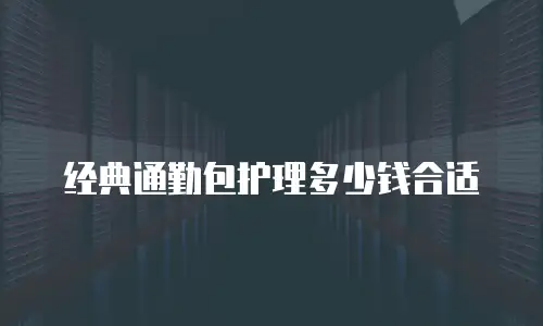 经典通勤包护理多少钱合适