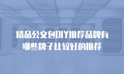 精品公文包DIY推荐品牌有哪些牌子比较好的推荐