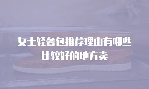 女士轻奢包推荐理由有哪些比较好的地方卖