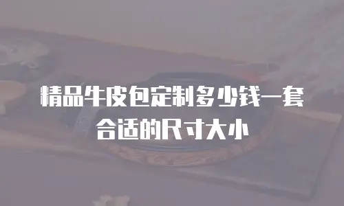 精品牛皮包定制多少钱一套合适的尺寸大小