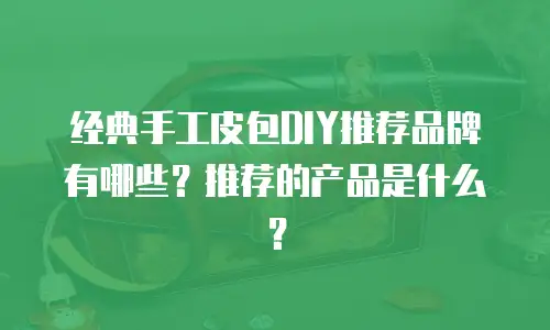 经典手工皮包DIY推荐品牌有哪些？推荐的产品是什么？