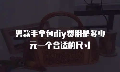 男款手拿包diy费用是多少元一个合适的尺寸