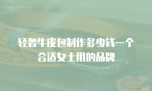 轻奢牛皮包制作多少钱一个合适女士用的品牌