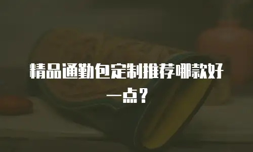 精品通勤包定制推荐哪款好一点？
