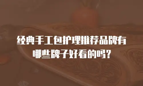 经典手工包护理推荐品牌有哪些牌子好看的吗？