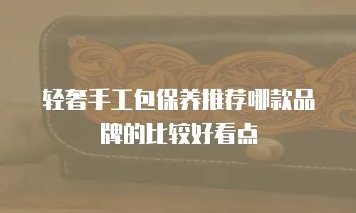 轻奢手工包保养推荐哪款品牌的比较好看点