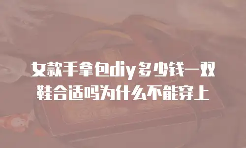 女款手拿包diy多少钱一双鞋合适吗为什么不能穿上