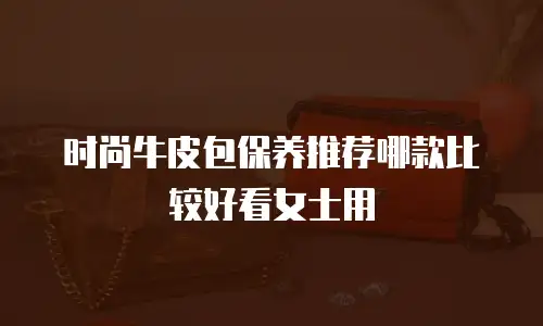 时尚牛皮包保养推荐哪款比较好看女士用