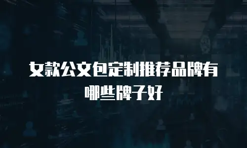 女款公文包定制推荐品牌有哪些牌子好