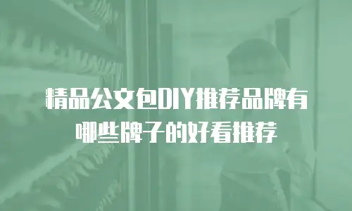 精品公文包DIY推荐品牌有哪些牌子的好看推荐