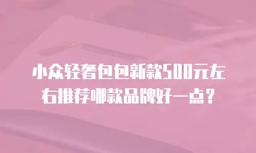小众轻奢包包新款500元左右推荐哪款品牌好一点？