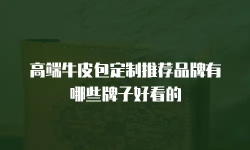 高端牛皮包定制推荐品牌有哪些牌子好看的