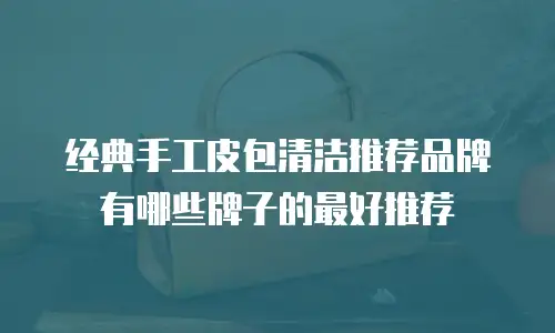 经典手工皮包清洁推荐品牌有哪些牌子的最好推荐